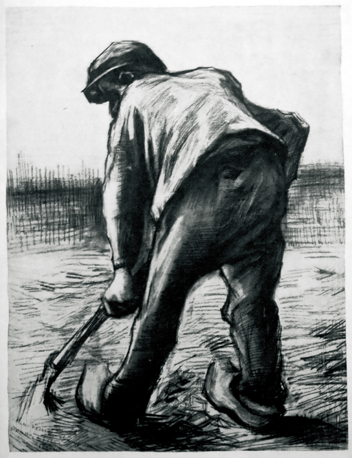  文森特·威廉·梵高  Vincent Willen Van Gogh —— 素描线稿 (16)